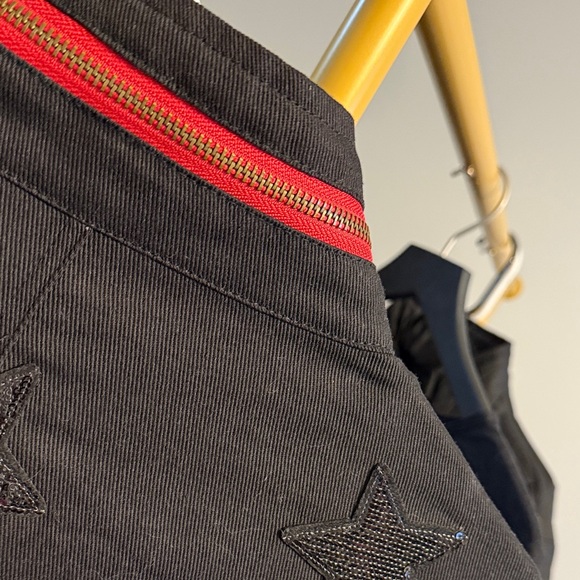 ❤️🖤NWT PARKA NYC Black Star women’s jackets - Picture 6 of 8